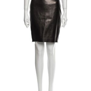 Diane Von Furstenberg Black Pencil Skirt